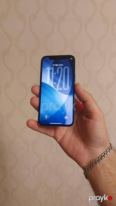 IPhone 12 mini, 64 GB, Mavi, Face ID