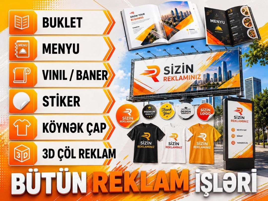 Reklam xidməti — Mallar, Bakı
