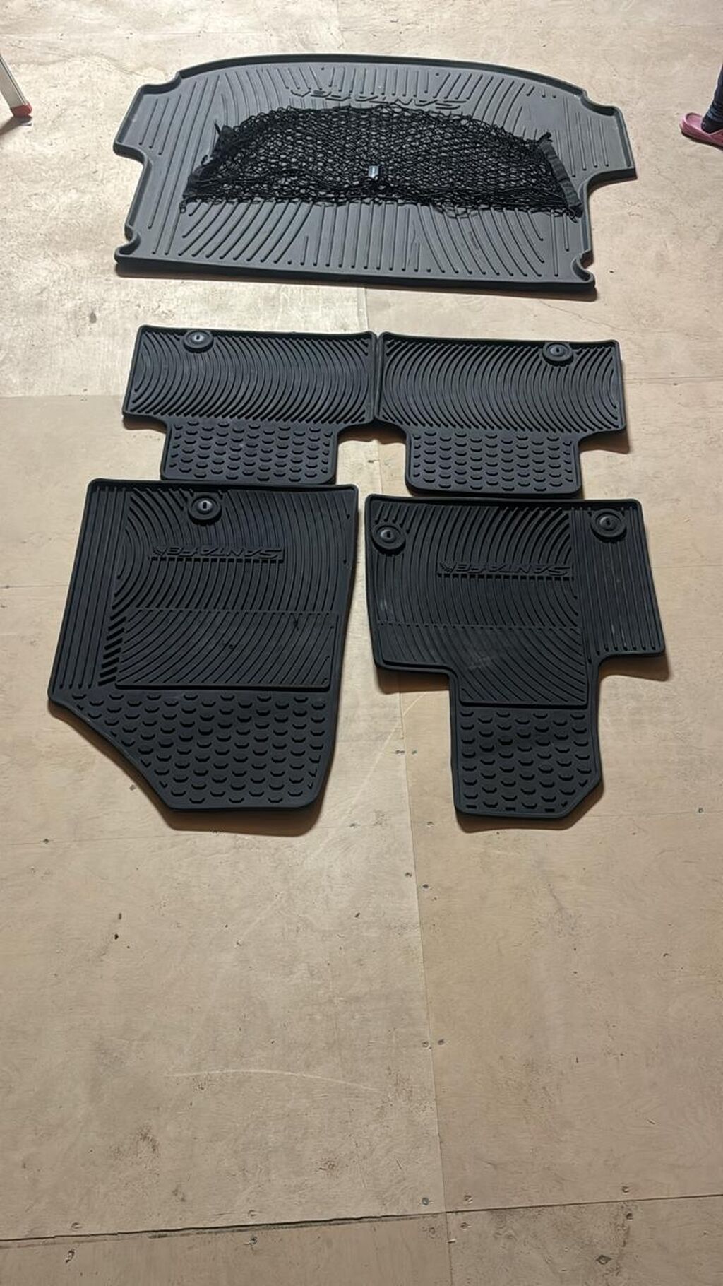 Avtomobil üçün ayaqaltı, İşlənmiş, Rezin, Hyundai Santa Fe, Pulsuz çatdırılma — Avto, Bakı (2)