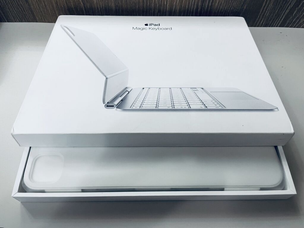 Məhsul: Apple iPad pro m4 m5 Magic Keyboard (ağ rəng) Təsvir: - iPad — Planshet aksesuarları, Bakı (5)