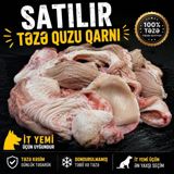 Məhsul: Təzə quzu qarnı (it yemi üçün). - 100% təzə, yüksək — Корм для животных