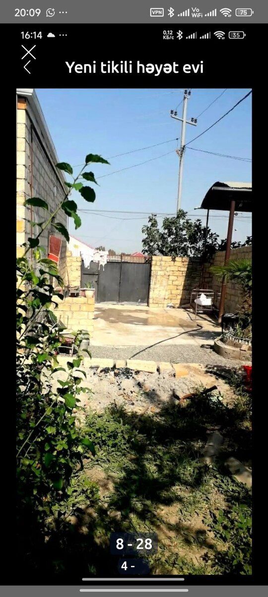 Həyət evi kirayə verilir, Gəncə ş. — Ev, villa, Gəncə (2)