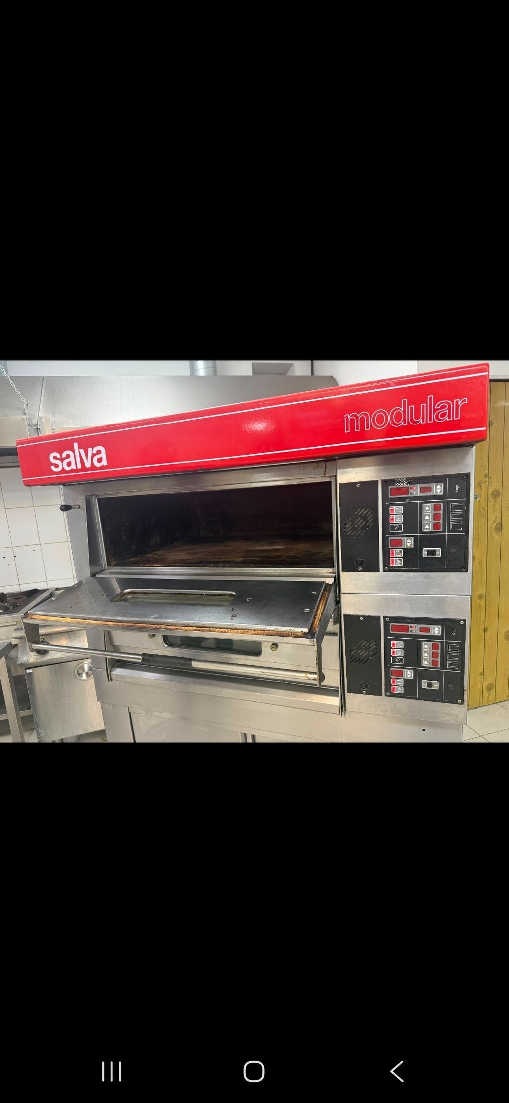Elektrik soba, Çörək, Şirniyyat üçün, Pizza, İşlənmiş — Biznes və avadanlıq, Bakı (5)