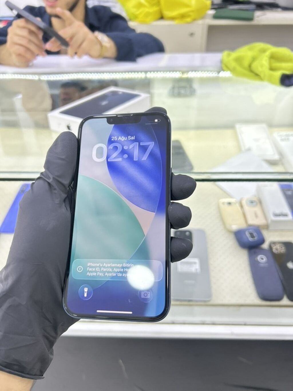 IPhone 13, 128 GB, Göy, Face ID — Apple iPhone, Gəncə (10)