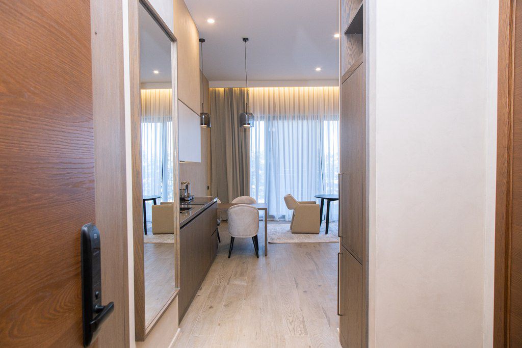 Satılır 1 otaqlı yeni tikili 57 m² — Mənzil, Bakı (5)