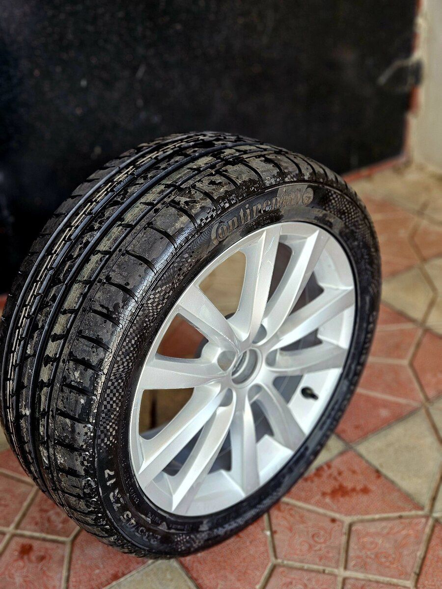 Volkswagen "Continental" disk və təkəri 235/45 R17 — Ehtiyat hissələri və aksesuarlar, Cəlilabad (6)