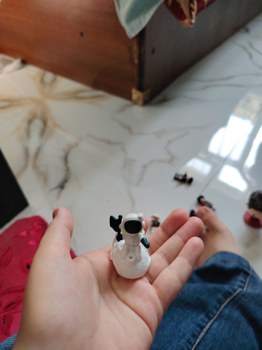Mini fiqur dəsti – kolleksiya üçün(5ədəd) - 1 böyük vinil fiqur — Oyuncaqlar, Digah (8)