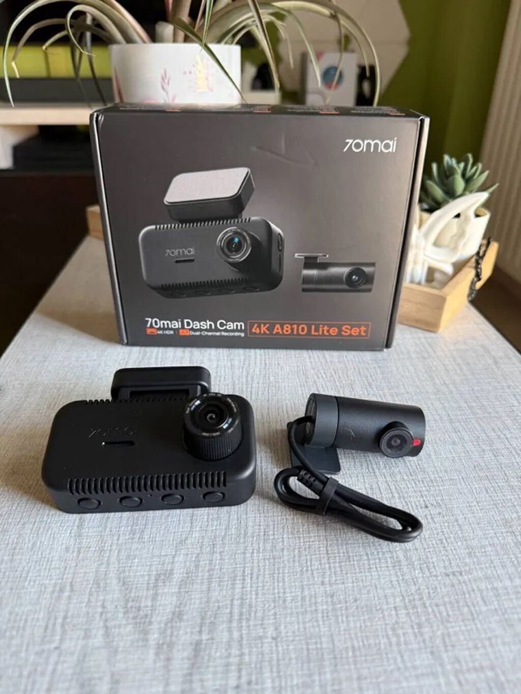 70mai Dash Cam 4K A810 Lite Set – ikikanallı avtomobil registratoru - — Elektronika, Bakı (7)