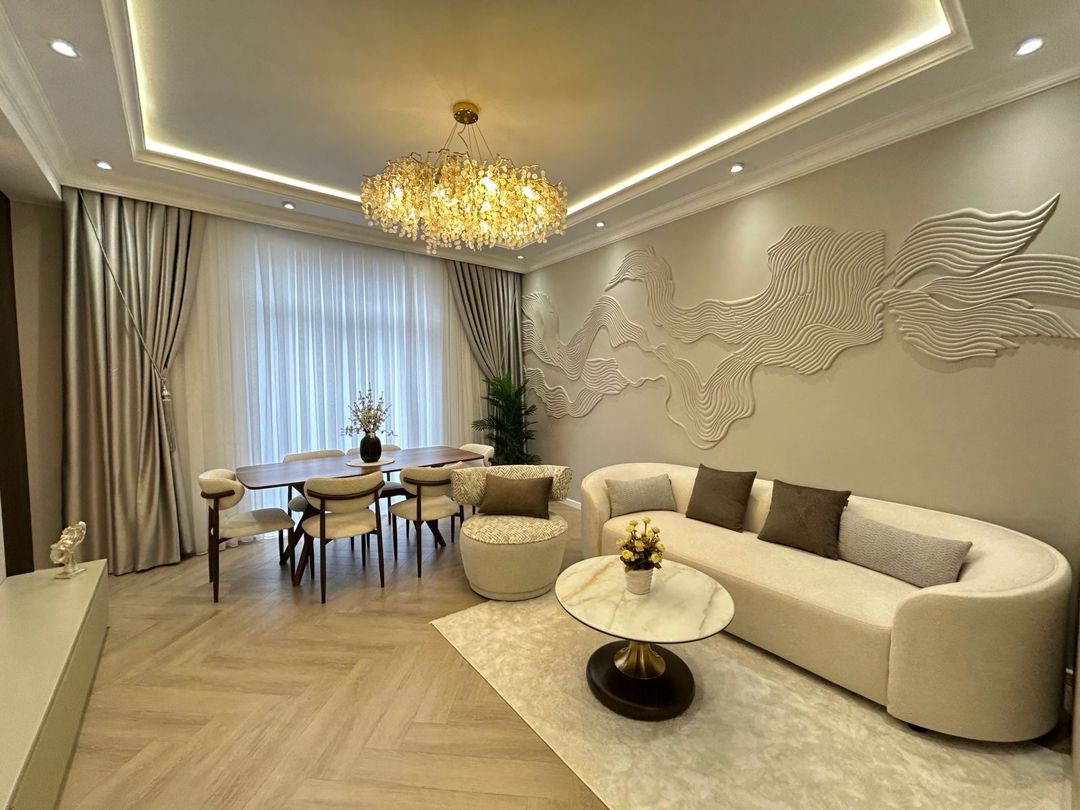 Satılır 3 otaqlı yeni tikili 138 m² — Mənzil, Bakı