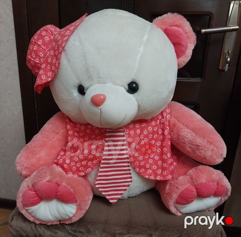 Məşhur Teddy Böyük ölçülü yumuşaq plyuş ayı oyuncağı Əla ideal — Bakı