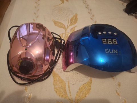 SUN X UV/LED Dırnaq Lampası və Manikür Frezer Aparatı Seti