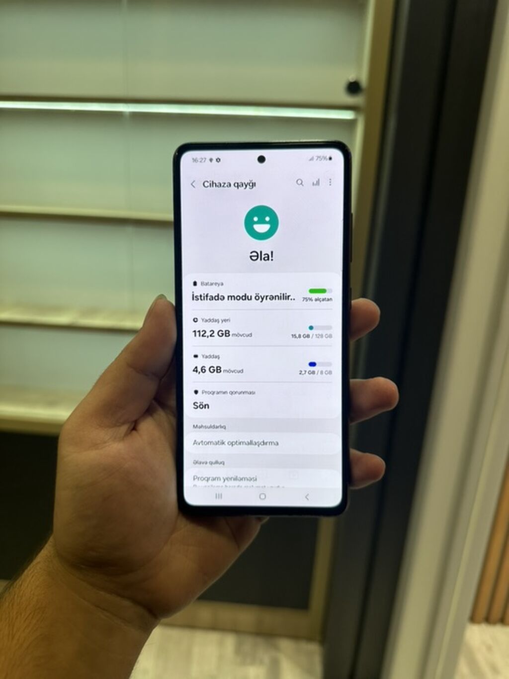 Samsung Galaxy A52, 128 GB, rəng - Qara, İki sim kartlı — Samsung, Bakı (3)