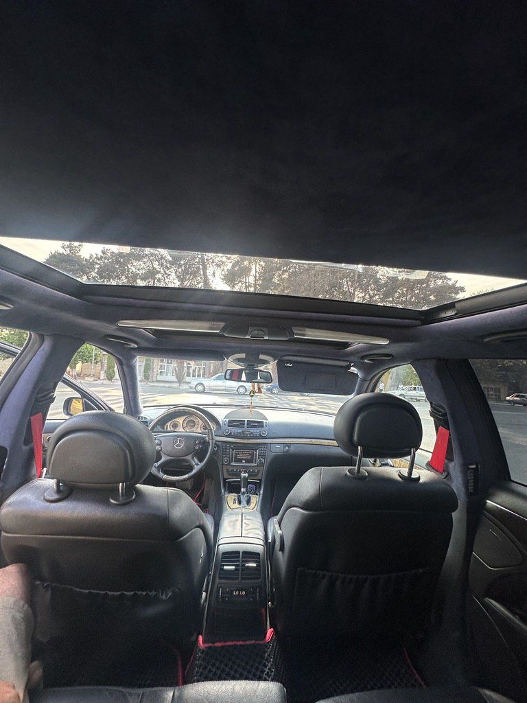 Mercedes E 500, 5.0 L, 2002 il, 365 000 km — Avtomobillər, Ağcabədi (10)