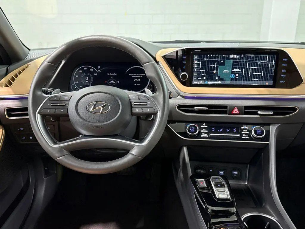 Hyundai Sonata, 1.6 L, 2020 il, 89 600 km — Avtomobillər, Bakı (9)