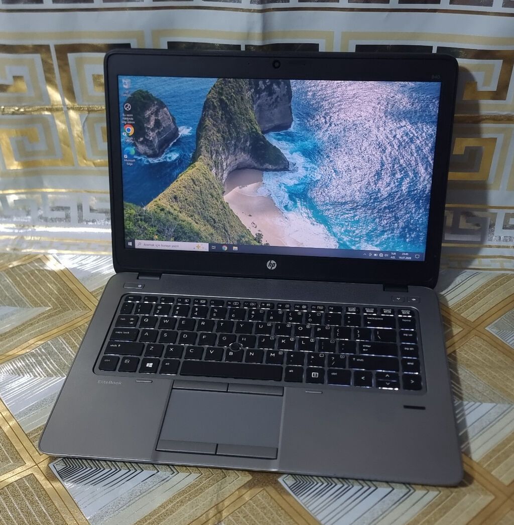 HP noutbuk — biznes-class model, Intel Core i5, 8GB RAM, 256GB SSD, 14 düym