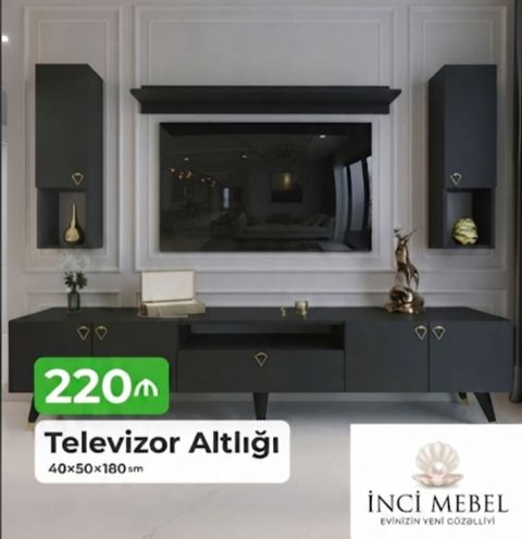 Yeni, Düz TV altlığı, Polkalı — Bakı