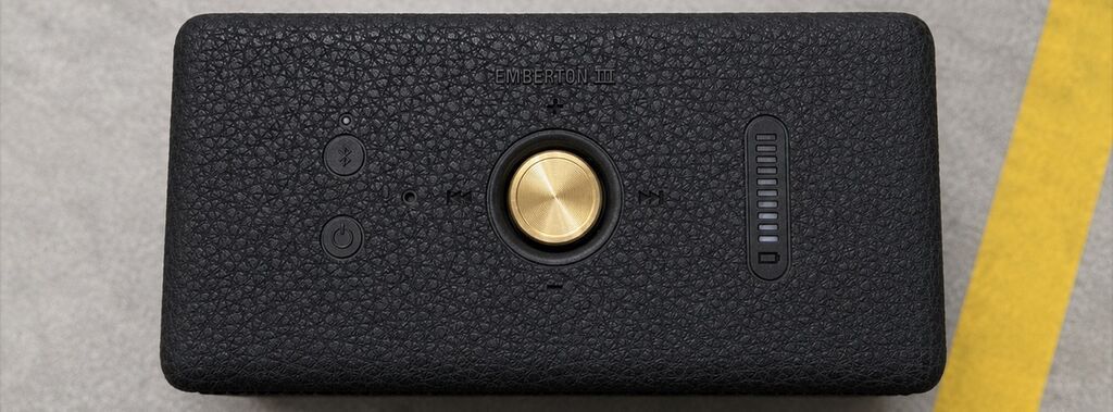 Marshall Emberton II – portativ Bluetooth kolon - Brend dizaynı: Qara — Elektronika, Bakı (3)