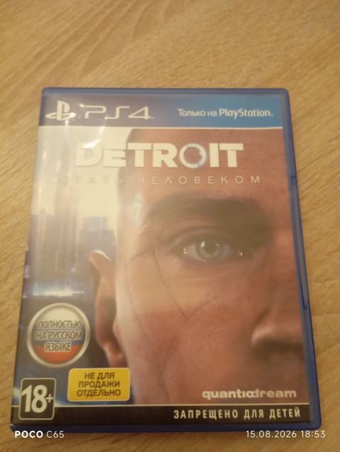 PS4 oyunu: Detroit: Become Human (rus dilində tam lokallaşdırma) -