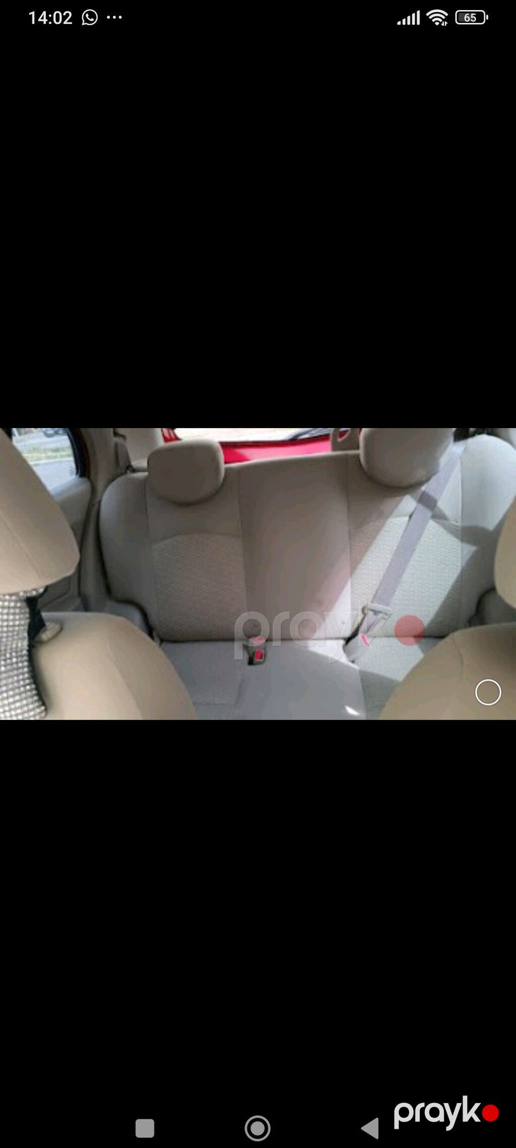 Nissan March (Micra) – qırmızı rəng, 5 qapılı hetçbek. Əsas 77-CE-405 — Avto, Bakı (9)