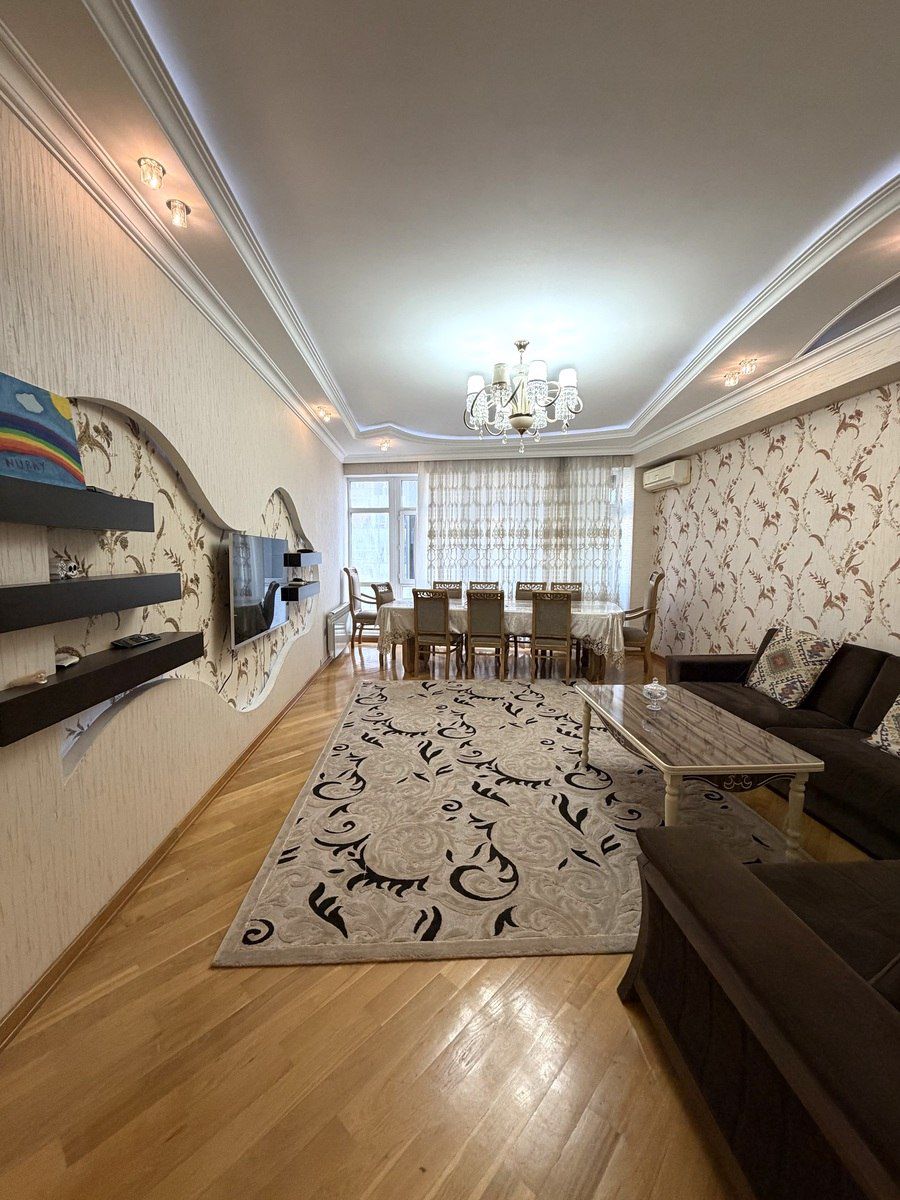İcarəyə verilir 3 otaqlı yeni tikili 125 m² — Mənzil, Bakı (2)