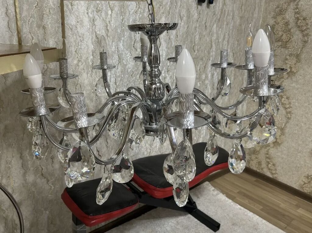 Çılçıraq, 8 lampa, Metal — İşıqlandırma, Bakı