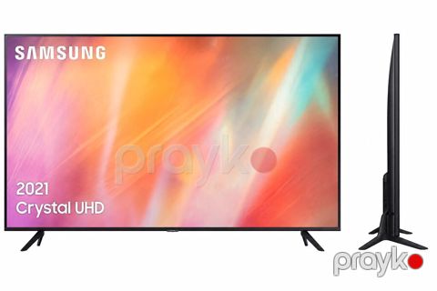 Samsung Crystal UHD 2021 televizor — ekran dəyişdirilib, pult təzə, qutusu var — Bakı