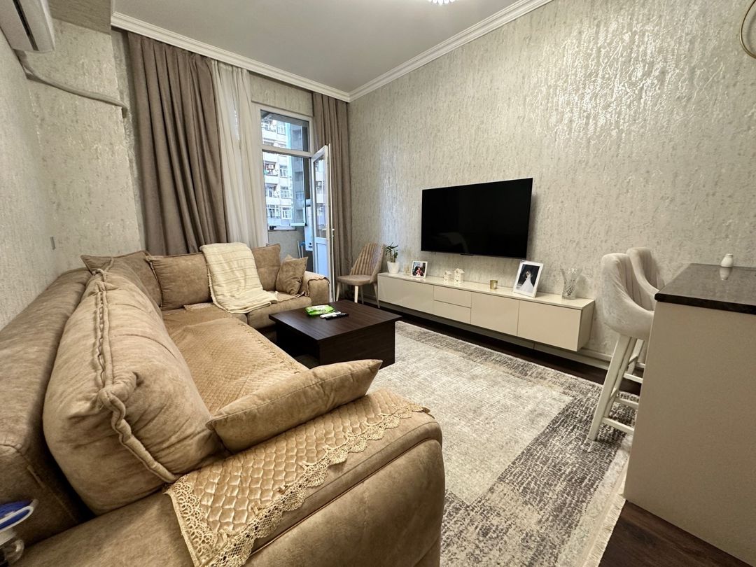 2-otaqlı yeni tikili, Yeni Günəşli qəs., 47 m² — Daşınmaz əmlak, Bakı