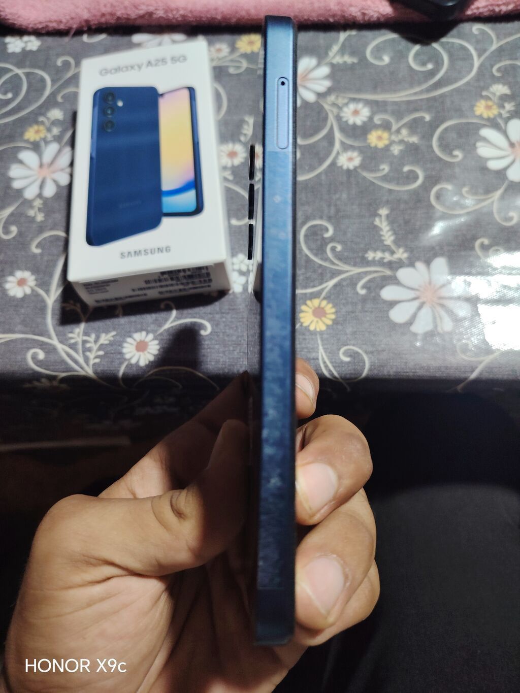 Samsung Galaxy A25, 256 GB, rəng - Mavi, Barmaq izi — Samsung, Bərdə (6)