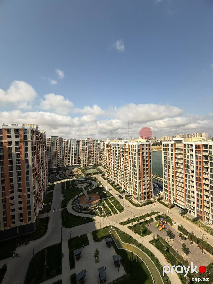 4-otaqlı yeni tikili, Yasamal r., 107 m² — Daşınmaz əmlak, Bakı (5)