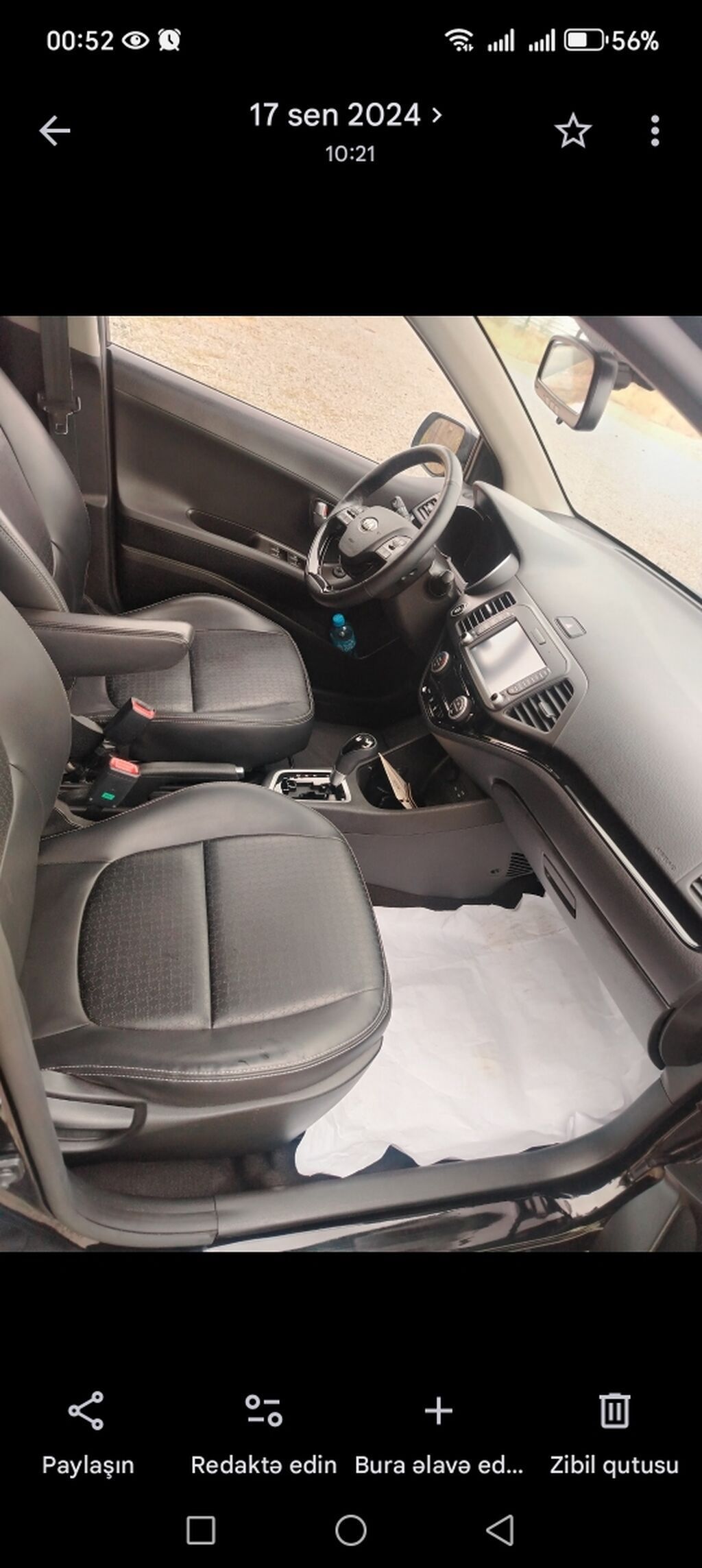 Kia Picanto, qara rəngli, 5 qapılı hetçbek. Texniki xüsusiyyətlər və — Avto, Bakı (5)