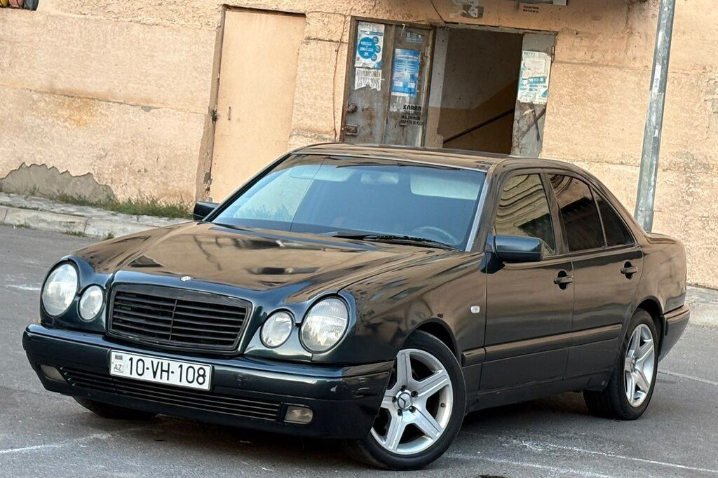 Mercedes E 290, 2.9 L, 1998 il, 250 000 km — Avtomobillər, Bakı (2)
