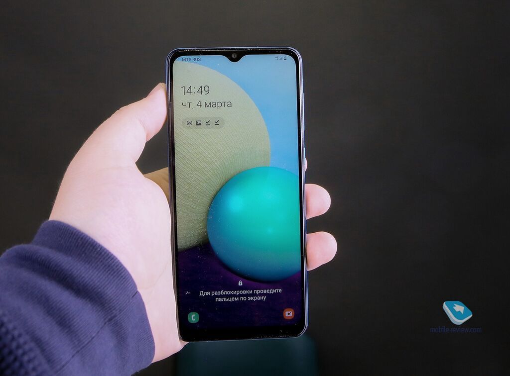 Samsung Galaxy A02, 32 GB, rəng - Qara, Sensor, İki sim kartlı — Samsung, Bakı