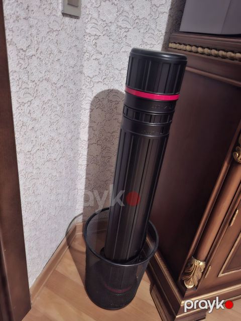 Rəsmlər üçün teleskopik plastik boru (plan borusu).Yenidir.Böyükdür - — Digah