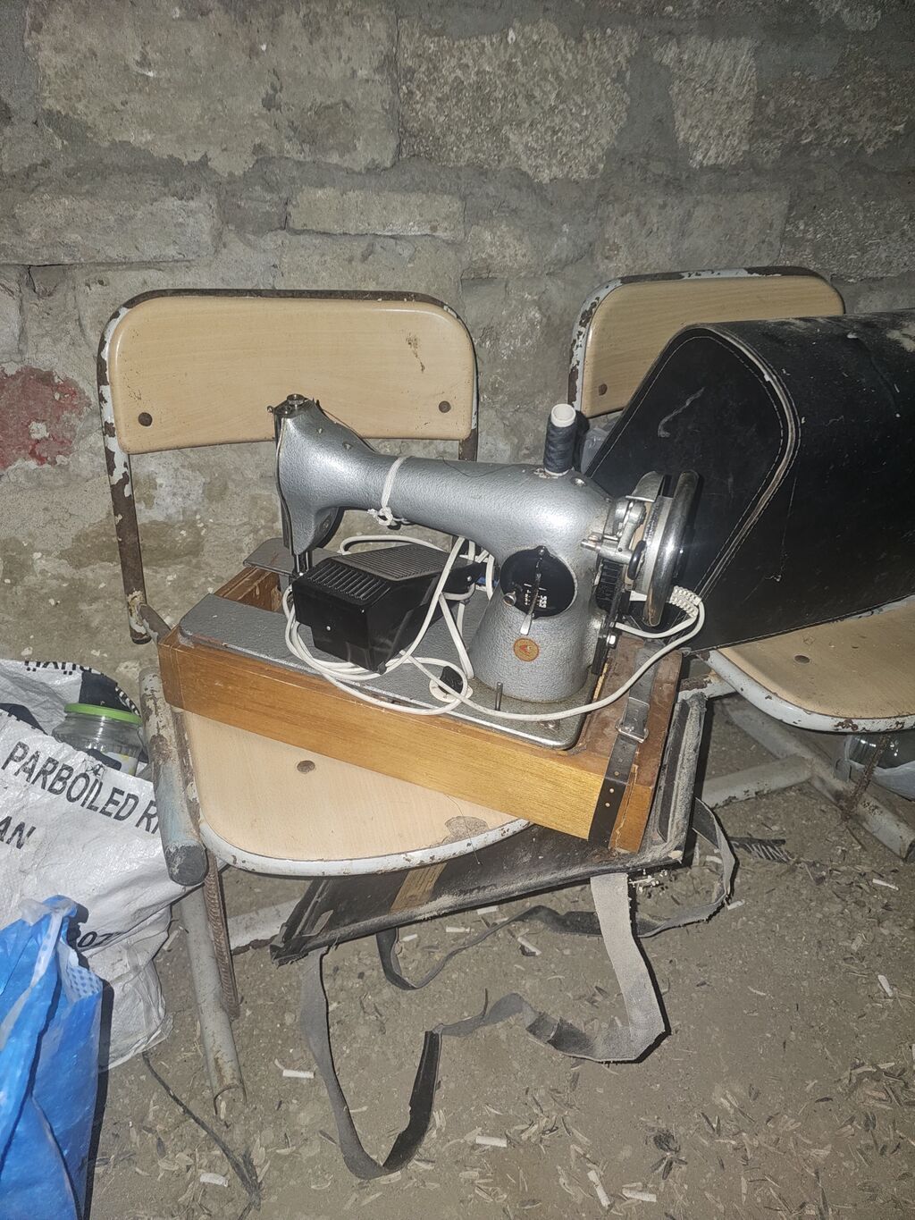 Elektrik tikiş maşını – portativ, mexaniki metal korpuslu model — Tikiş və işəmə maşınları, Digah (2)