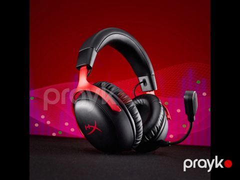 HyperX Cloud III S Black-Red (A59Z0AA) Wireless Gaming Headset