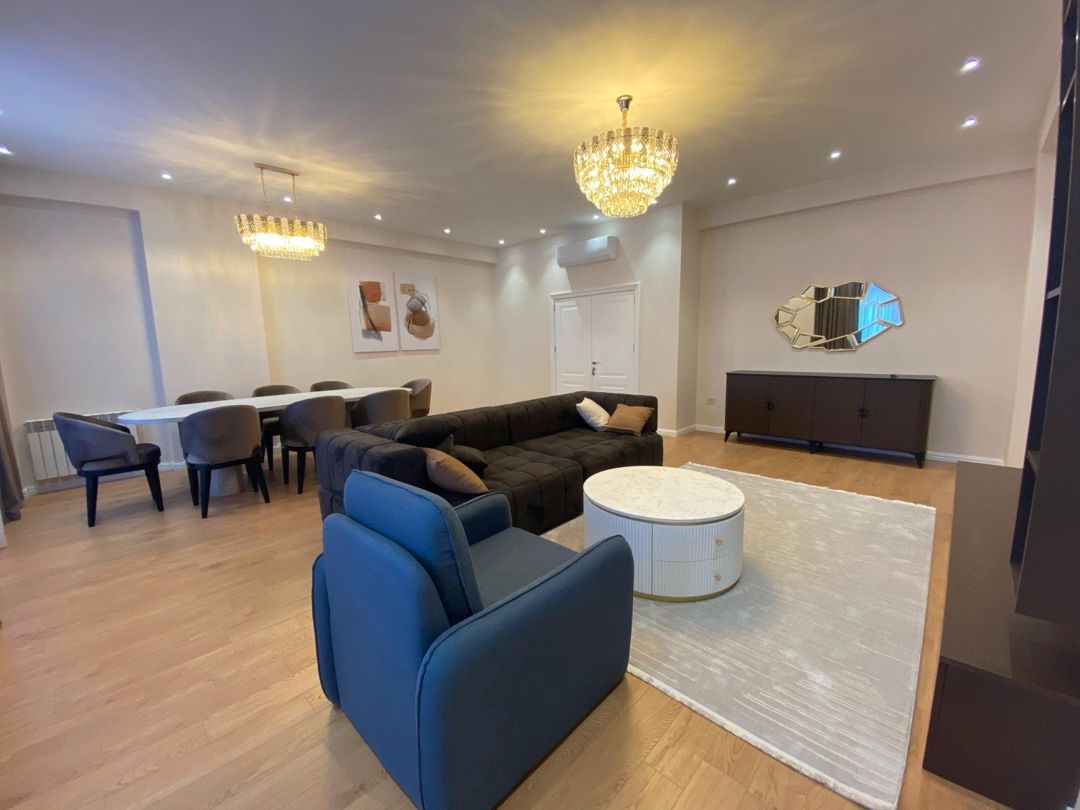 İcarəyə verilir 3 otaqlı yeni tikili 180 m² — Mənzil, Bakı (5)