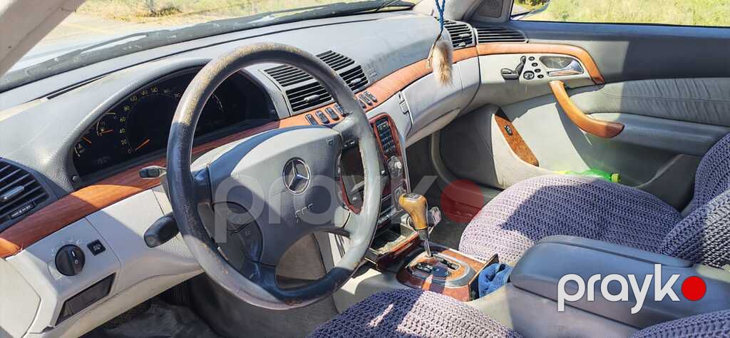 Mercedes S 320, 3.2 L, 2000 il, 201 500 km — Avtomobillər, Bakı (12)