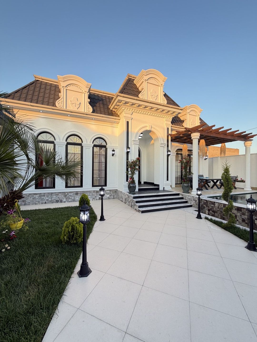 Satılır 5 otaqlı həyət evi/bağ evi 220 m² — Ev, villa, Bakı (8)