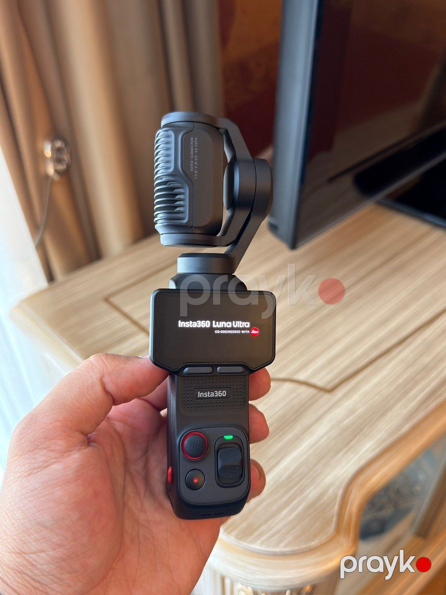 Insta360 Luna Ultra — Səs texnikası, Bakı (4)