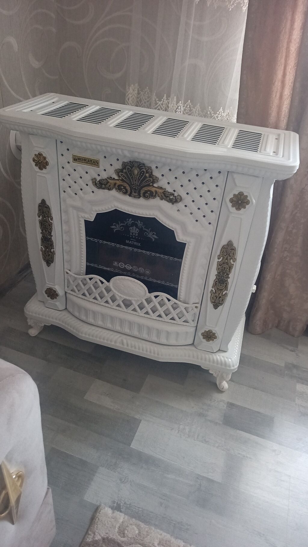 Kamin Peçi, Yeni, yanacaq - Elektrik, Ünvandan götürmə