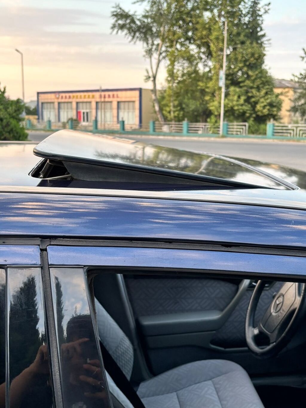 Mercedes-Benz C200 sedan - Kuzov: W202, 4 qapı, tünd mavi/qara rəng - — Avtomobillər, Ağstafa (5)