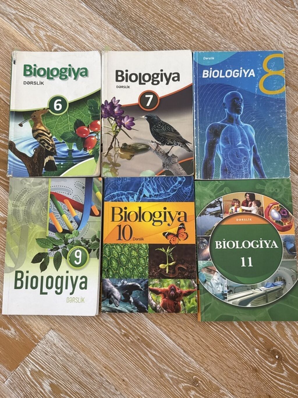 Məhsul: Biologiya dərslikləri dəsti Tərkib: - Biologiya 6 – dərslik - — Mallar, Bakı