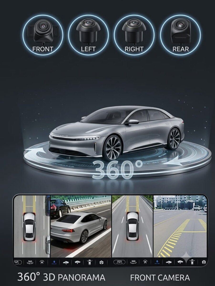 360 camera avtomobil üçün yığılması — Mallar, Bakı