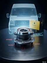 Ford Transit V347 ön təkər topu yastığı — Ehtiyat hissələri və aksesuarlar