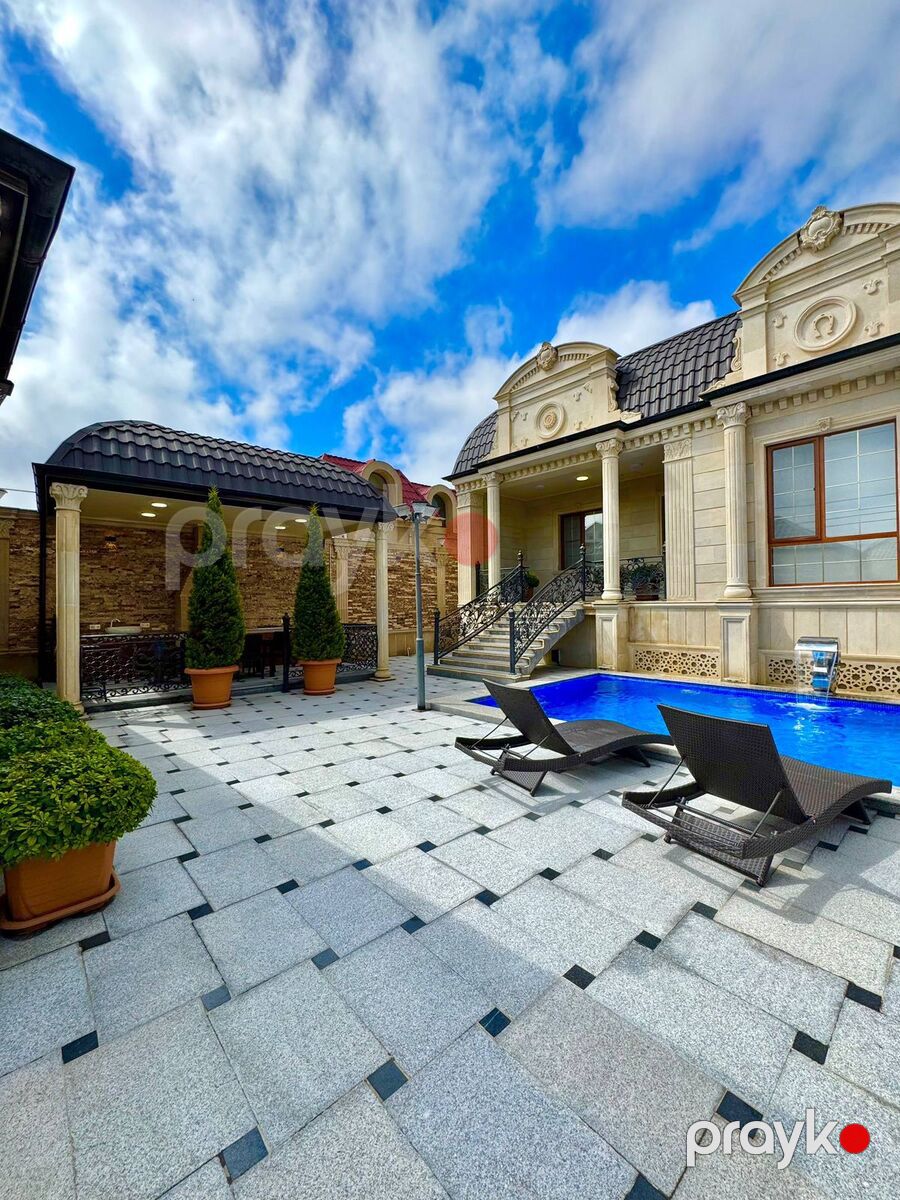 Satılır 5 otaqlı həyət evi/bağ evi 450 m² — Ev, villa, Bakı (5)