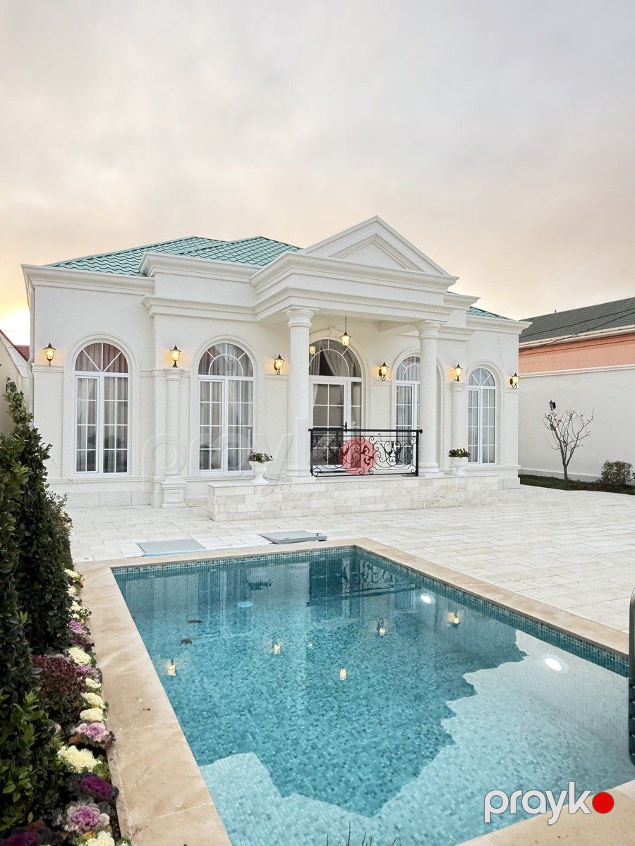 Satılır 4 otaqlı həyət evi/bağ evi 130 m² — Ev, villa, Bakı (4)