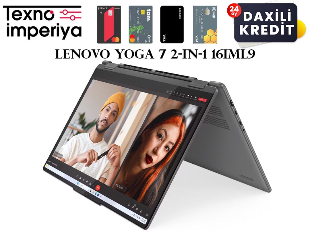 Lenovo Yoga 7 2-in-1 16IML9 83DL0002US — Elektronika, Bakı