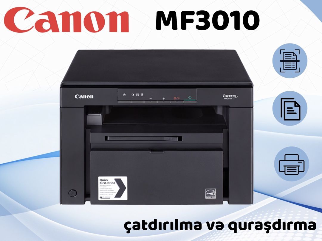 Printer Canon İ-Sensys MF3010 — Elektronika, Bakı