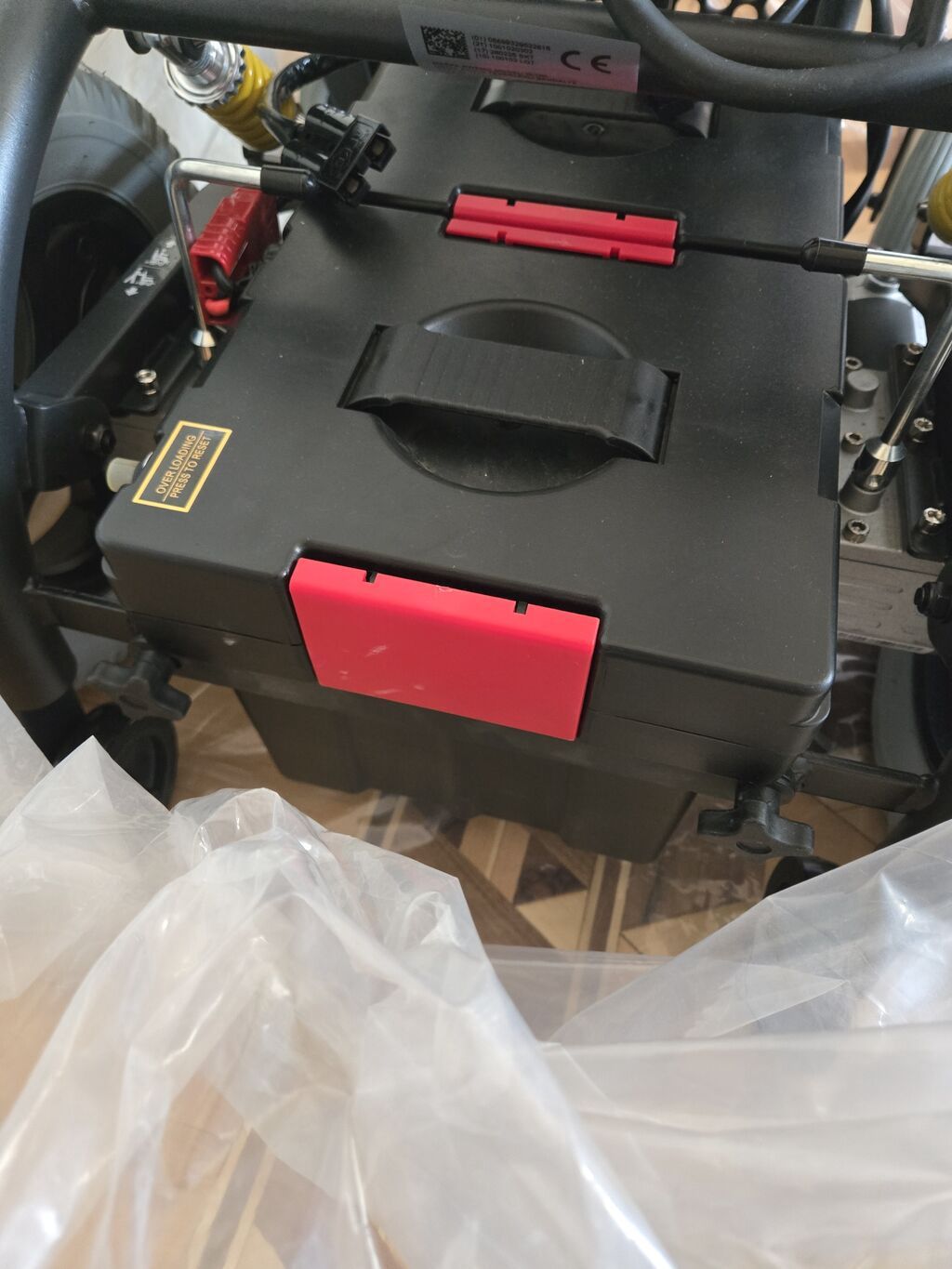 SWEMO Q-100 elektrikli əlil arabası Əsas xüsusiyyətlər: - Elektriklə — Mallar, Oğuz (2)