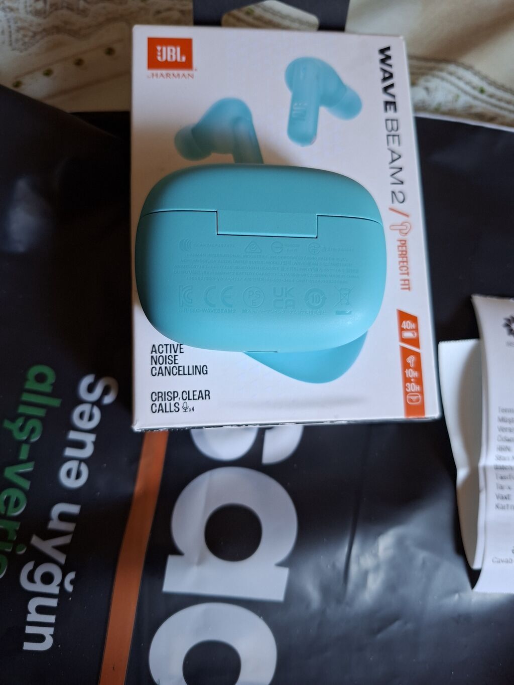 İşlənmiş Simsiz (Bluetooth) Qulaqcıqlar, JBL, rəng - Mavi — Qulaqcıqlar, Bakı (4)
